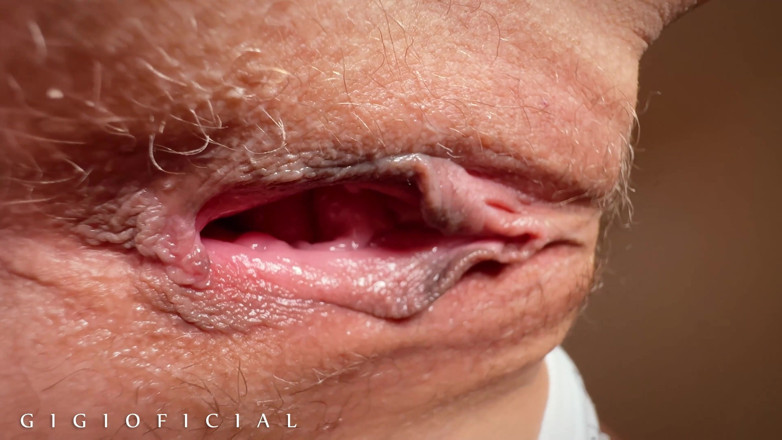 Gigi oficial: Extreme close-up neukpartij: mijn eerste keer in 19-jarige