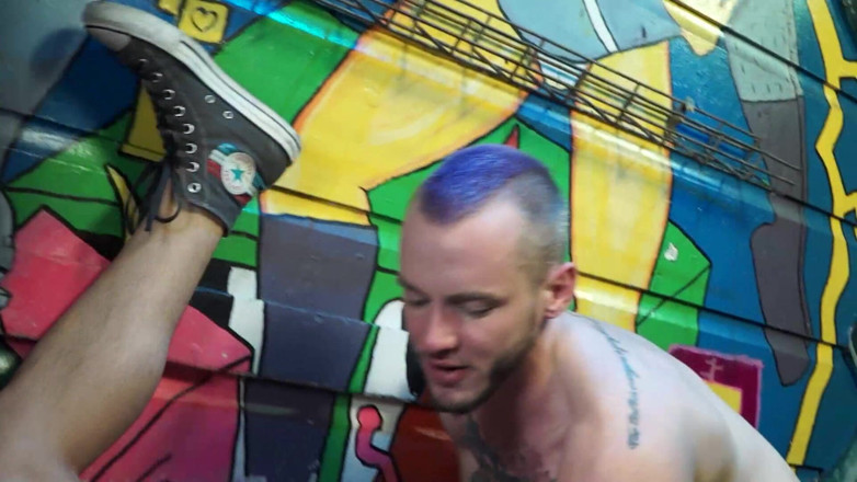 NakedSword: Haciendo el alquiler escena 4: Hustler 4