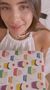Big Cock in a Box for Birthday Girl Tru Kait