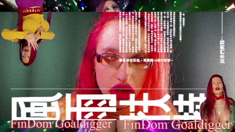 FinDom Goaldigger: Transformasi hamba mesin robot melancap