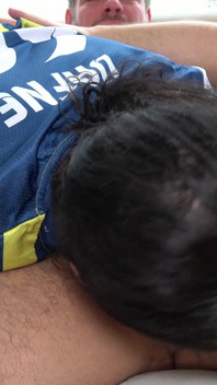 Football Fan MILF Met a Big Cock Guy at the Stadium and Brought Him Home