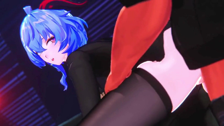 NSFWOtaku: Genshin impact - ganyu gece geç saatlerde ofis zevki - 3 boyutlu hentai...