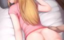 Velvixian_2D: Ruby Hoshino лежащая сзади