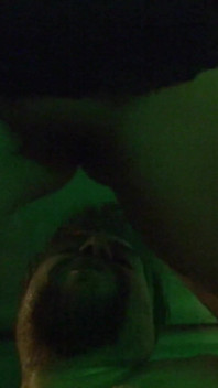 Shorthaired Babe Pisses Guy in Mouth in Outdoor