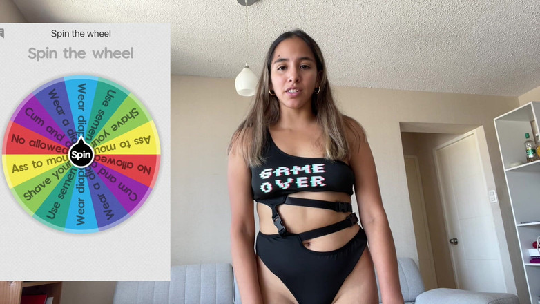 Goddess Alexa femdom: Roztočte kolo ponižování