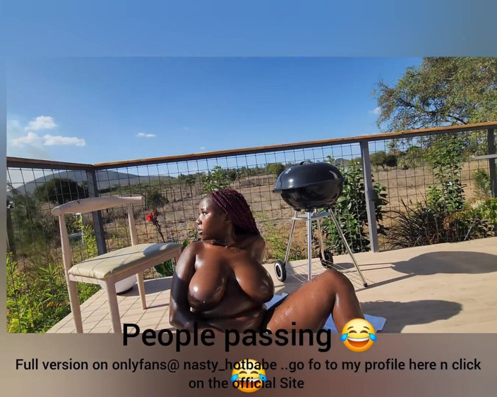 Nasty_hotbabe: POV Outdoors-my Sugar Stepdaddy Dared Me to Masturbate on Public...