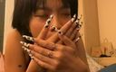 Emma Thai: Emma Thai Enjoys Long Nails for Her Holes in Live...