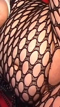Dominant MILF Teases Her Hooded Submissive with Toys