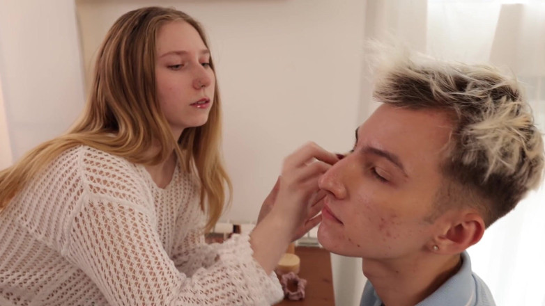 Oliver Strelly: Twink and Step Sister Sucked Stepdad's Dick