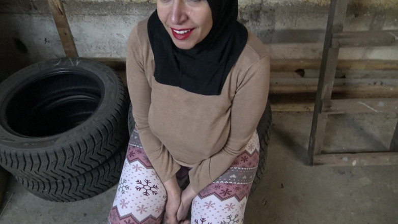 Souzan Halabi: Moslima Hijab Arabische seks in de kelder tijdens de ramadan