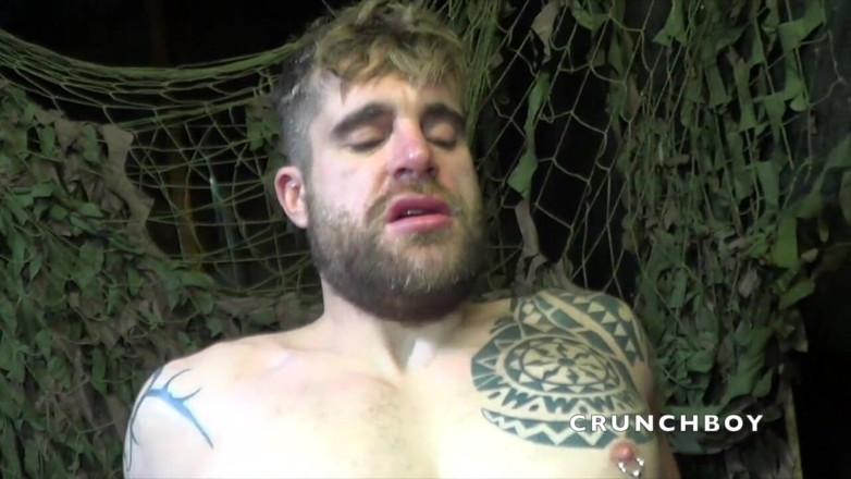 Sex humiliation with french lads: Issac fucked by Aday Traun rough