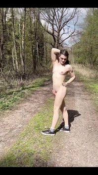 You Can Meet Naked Tranny in the Forest