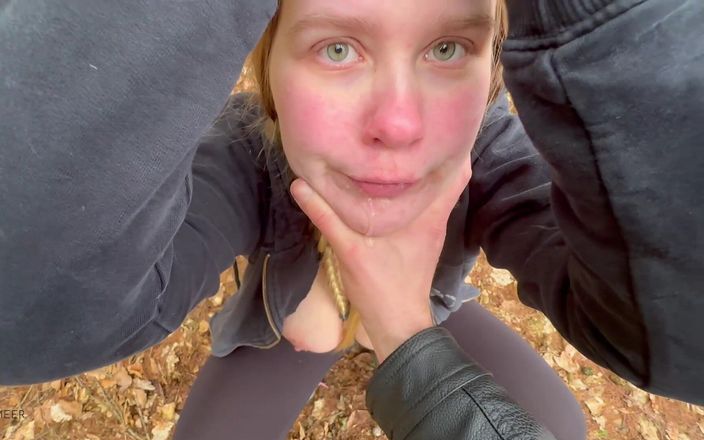 Maja Meer: जंगल में सेक्स डेट - बंधी हुई और चुदाई!