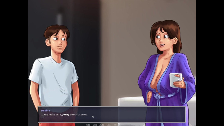 LewdArcade: Letní sága sexuální hra hrát část 03 nahá hra Hrát 18+ hru pro...