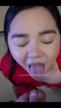 POV stříkání sperma do úst akce!