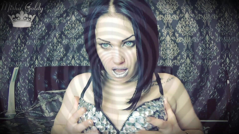 Goddess Misha Goldy: Mes lèvres magiques te rendent fou ! Sodomie !