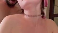 Bathroom Hard Fuck with a Russian Teen