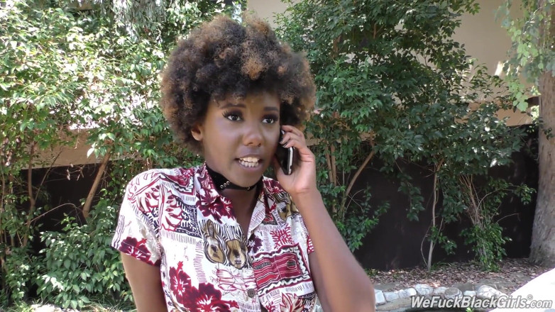 We Fuck Black Girls: Чернокожая Daizy Cooper трахается с огромным хуем