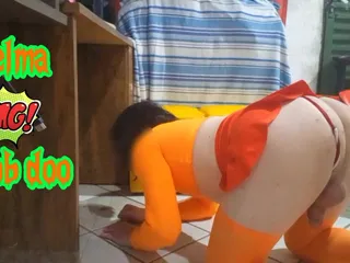 Velma Cosplay Crossdresser Femboy