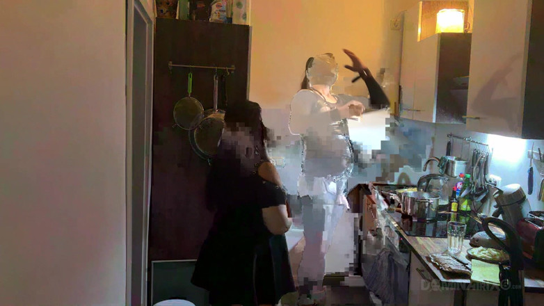 LadyPam: Kitchen Fetish Squirting Madness - Mature Sluts Drenched Everywhere