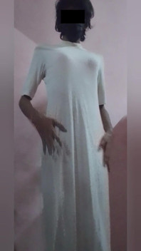 Beautiful Sri Lankan Sissy Dancing and Show Her Panty