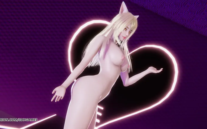 3D-Hentai Games: [mmd] 4l (4ladies) - Move Ahri Sexy Naked Dance League of Legends Hentai...