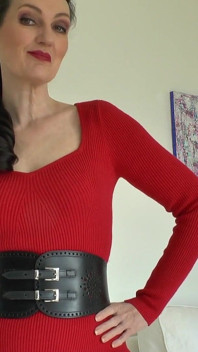 Cintos apertados largos parte 79 Lady Victoria Valente