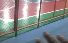 Jerking off in Open at Night