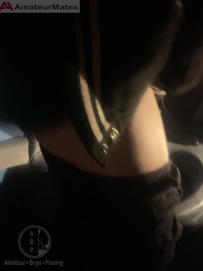 AmateurBoysPissing: Amateur Boy Opens Street Public Toilets, Catches His Ginger Friend...