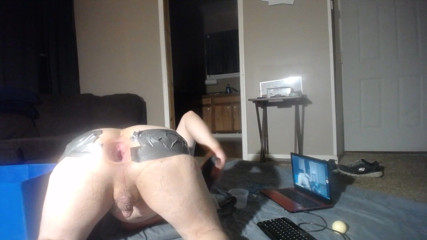 Anal gape kings throne: AnalGapeKing - Extreme anal stretching birthing gaping