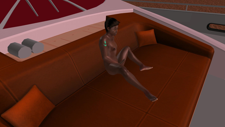 LustMen: Animované 3D gay porno - sólo černoch vloží hračku do zadku, pak masturbace...