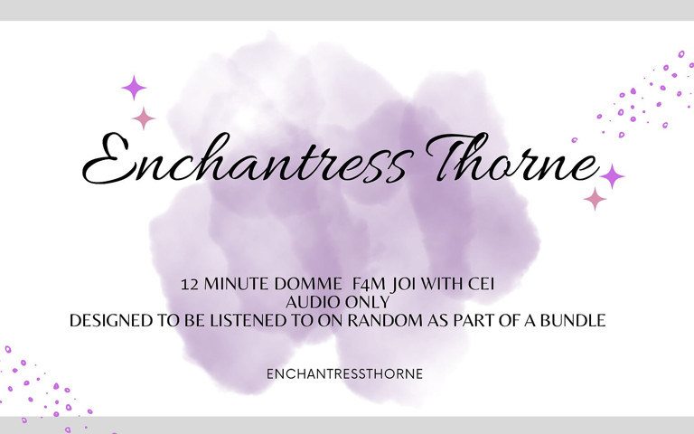 Femdom JOI CEI 03 (Enchantress Thorne) Femdom JOI CEI 03 (Enchantress Thorne)
