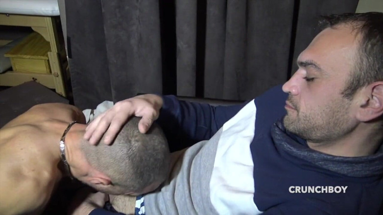 Gaybareback: Sexy french Stepdaddy used raw by XXL cock