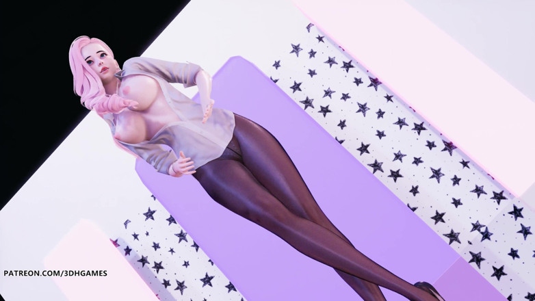 3D-Hentai Games: [MMD] AOA - tarian kpop seksi exuse me seraphine - tarian 4k liga...