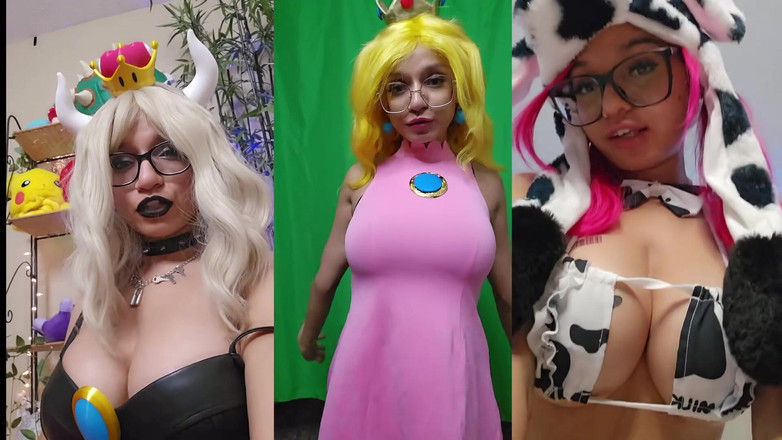 Goddess Rarity: La dea rarity cosplay come peach per darti un istruzioni...