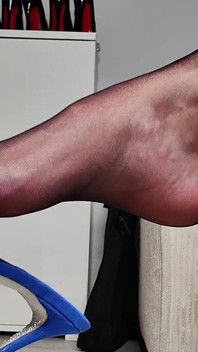 Stoking nilon, seluar jeans dan keldai