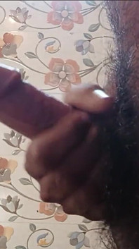 Solo Bathroom Masturbation Before Having Bath