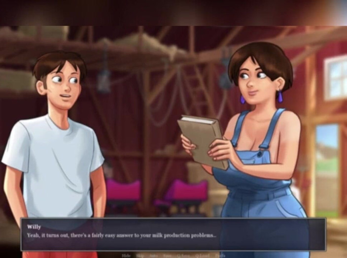 3DXXXTEEN2 Cartoon: Pegue um pouco de leite, dê um pouco de leite. 3D...