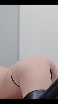 Twerking and Teasing in Thigh High Boots