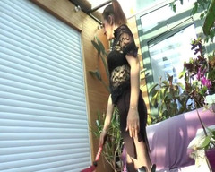 BDSM and co: 플로 여주인이 초보 복종자를 장악하다