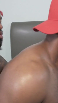 Taking Two Huge Dicks at the Same Time