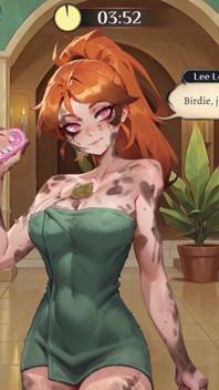 Busty 18yo Redhead Teen with a Big Ass Gives Blowjob to Big Cock and Gets a Huge Facial Cumshot - Hotel Tales (steam Game)