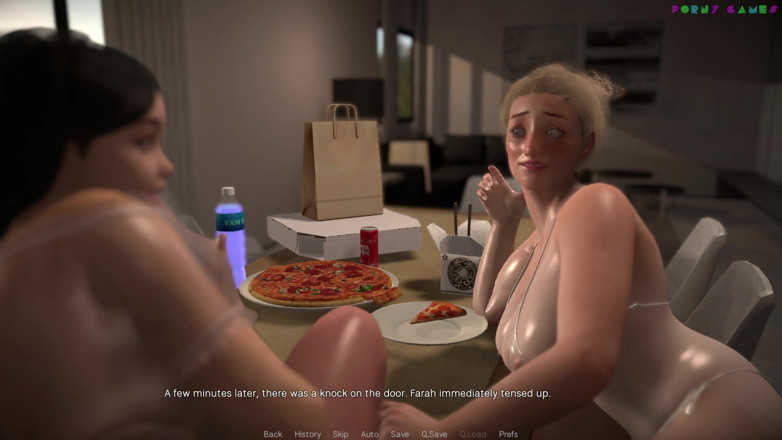 Porny Games: Дружная домохозяйка от Белой пены - возбужденные соседи идут в сексуальный шлюхе за покупками, пытаясь выглядеть сексуально 4