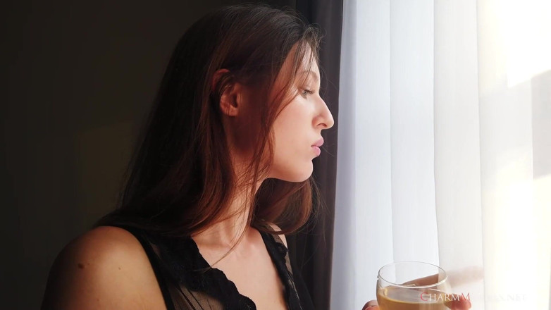 CharmModels: Moulin Ora v Mém Boudoir s průhledným spodním prádlem