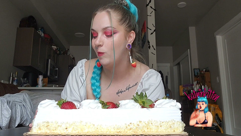 KatnipKitten: Birthday Cake Sitting Session