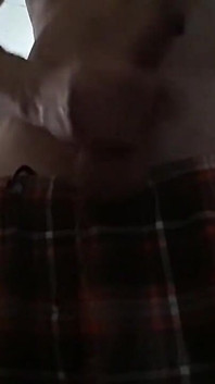 Sexy großer schwanz, solo-masturbation