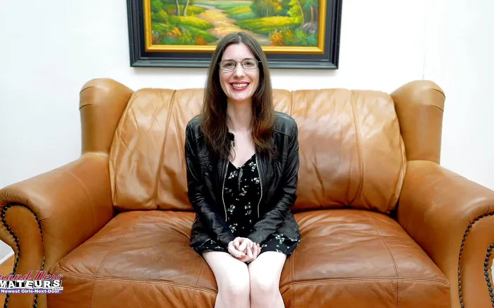 Brand New Amateurs: Part 1 of 2 submissive freaky MILF gets undressed for the camera...