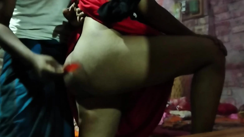 Deshi women: Секс раком с красивой индийской тетушкой