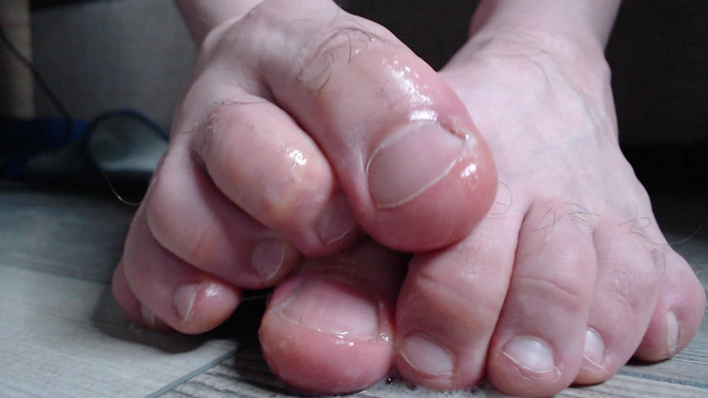 Hunky time: Feet and Drool