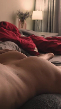 Gentle Talk Deep Breathing and Loud Moans of StepDaddy Shaking Man Ass Humping Pillow Orgasm POV